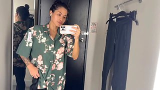 Pinay public play ^•^ [ cr fitting room ]
