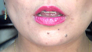 Swallowing Huge Almonds Nonstop!!!