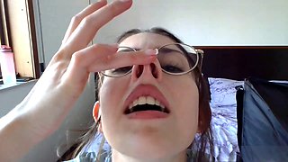 Nose, hd videos, hot brunette