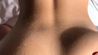 Mexicana blowjob with her big boobs