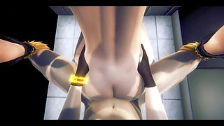 Genshin Impact Hentai - Xialing Anal in Japanese Toilet Uncensored - Japanese Asian Manga Anime Film Game Porn