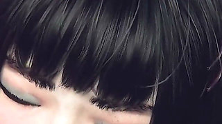 Eve Stellar Blade Full Nude Sloppy Blowjob with Moans - 3D Animation