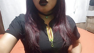 I'm so happy because I got a new job that I masturbate and touch my clitoris to celebrate it