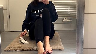 Asian Sexy Feet Foot Fetish Tease