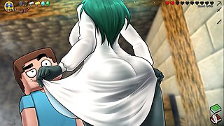 Warden lets me feel her big tits in a sexy roleplay (≧◡≦) ♡