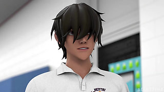 Hentai sex college episode 2 - big titty hentai milf begs for student's cum in front of the whole class!