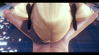 Genshin Impact Hentai - POV Fischl Blowjob and Cum at Her Face - Japanese Asian Manga Anime Game Porn