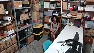 Naughty Latina Nia and Wrex in a steamy office rendezvous