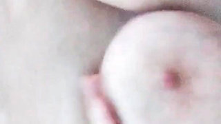 6 Minutes of Intense Play with My Huge Nipple Hollows and Sagging Breasts