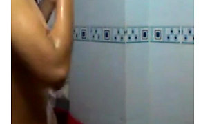 Hot Sexy Bhabhi Showing Her Body at Shower