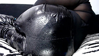 Tiny Trapped in Latex Pants