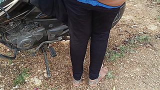 office staff enjoying outdoor romance and fuck with manager part 2