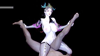 Cum-in-mouth, hentai, big-ass