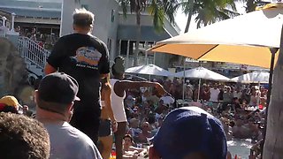 Key west bare slut pool fest uncut and humid