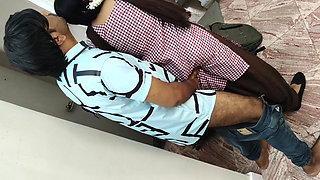 College Students Having Affair in Extra Class