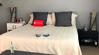 Pink pussy and ass kinky solo toy fun