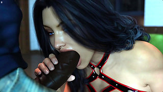 Milf Anna Sucking Old Man Huge Black Cock In Bar And Cum Swallows