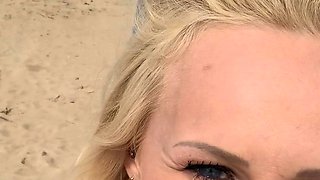 Big Boobed Blonde Masturbates With A Dildo In The Bathroom