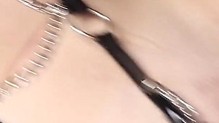 Double Fucked and Owned on a Sex Swing