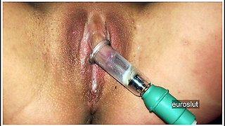 Closeup Big Clit Pumping - Testosterone Propionate Steroid Cream Growth