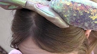 Pullled amateur euro blonde public smash in pov video