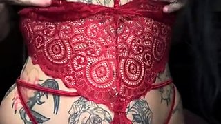 Great Big Boobs On Masturbating Redhead