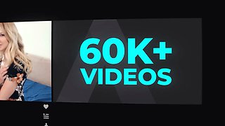 Girlsway - cougar Sheena Ryder squirt penalizes clumsy assistant Kimmy Kimm with wifey Little Puck help