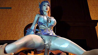 Goddess of Enchanted Fantasy Curves - 3D Animation Hentai