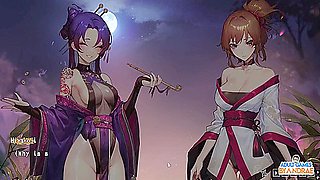 : Yutaka Fucking Miyakoji All Night - Half-demon Shinobi - Car Toon And Anime Hentai