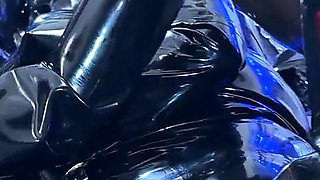 Mistressae Sessions with Princess Latex Rubber Doll: Gas Mask 69 Cock Sucking Experiment