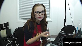 Funny Penny Pax - glasses scene - Penny Pax Live