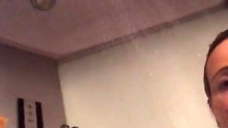 You like looking at me while I take a shower