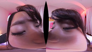 Japanese Student's Virtual Thrill in Immersive POV Journey