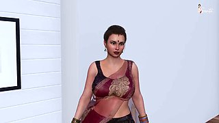 My Friends Hot Stepmom Has Rough Sex with Me in the Bathroom