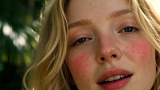 Forest Blonde Plays With Herself To Orgasm (AI)