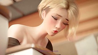 Sweet and Wet Dreams in University Classroom for Cute Gwen Stacy - Animated Porn 2026