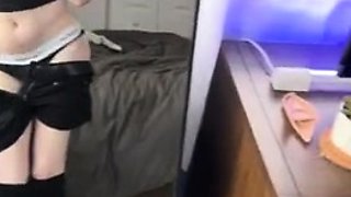 Annie Dro Flasing Dick And Ass