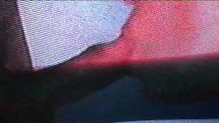 Old grandpa finds out his stepgranddaughter watching a porn movie