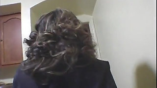 Asian girl moans as she gets a monster cock deep into her ass