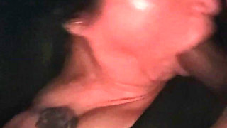 MILF Sucking and Sucking Cock Until It Comes on My Face I Masturbate in My Mouth and Swallow Milk