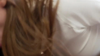 Hottie Magically Jerked off Stockings After Passionate Blowjob