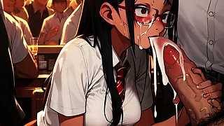 Hentai Schoolgirls Take A Field Trip To The Mosh Pit