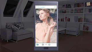 Visual hentai, big brother part, 3d anime school