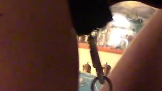 Laura tied up and ball gagged, then mouth fucked and pussy fucked