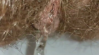 You Are My Toilet, You Are My Cleaner for Licking My Hairy Pussy