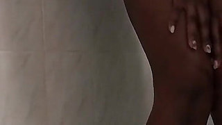 Holding Me Wee Ass Long as I Can Peeing My Pants in the Bath Tub