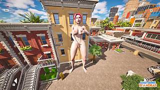 Giant Waifu Wash Simulator Gameplay Part 1 - First Cleaning Job for Vellory