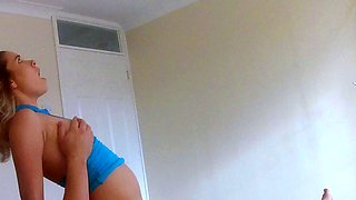Blonde teen fucked hardcore in this free video
