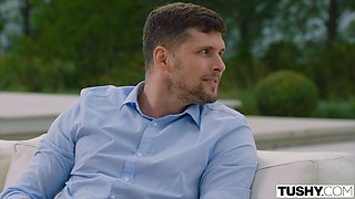 TUSHY Sexy Eyla Has Her First Anal Experience With Sugar Daddy - Eyla Moore