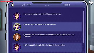 Horny Dude Fucks Busty MILF Landlady in Steamy Massage - Summertime Saga Hentai